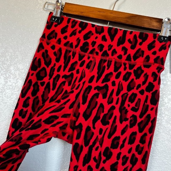 Michi Primal Red Leopard Leggings - Picture 3 of 6